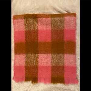 H&M Pink/Cognac Wrap or Scarf
